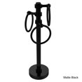 thumbnail image 4 of Vanity Top 3 Towel Ring Guest Towel Valet - Polished Nickel / Dotted, 4 of 5