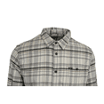 thumbnail image 4 of O'Neill Men's Cream Shirt Redmond Plaid Stretch Flannel Long Sleeve (S30), 4 of 12