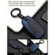 thumbnail image 3 of Riwesomey ABS Silicona Car Key Fob Reemplazo a prueba de golpes Dual Layer Modified Remote Control Shell Case con Keyring Type 3 Type3 NO3, 3 of 6