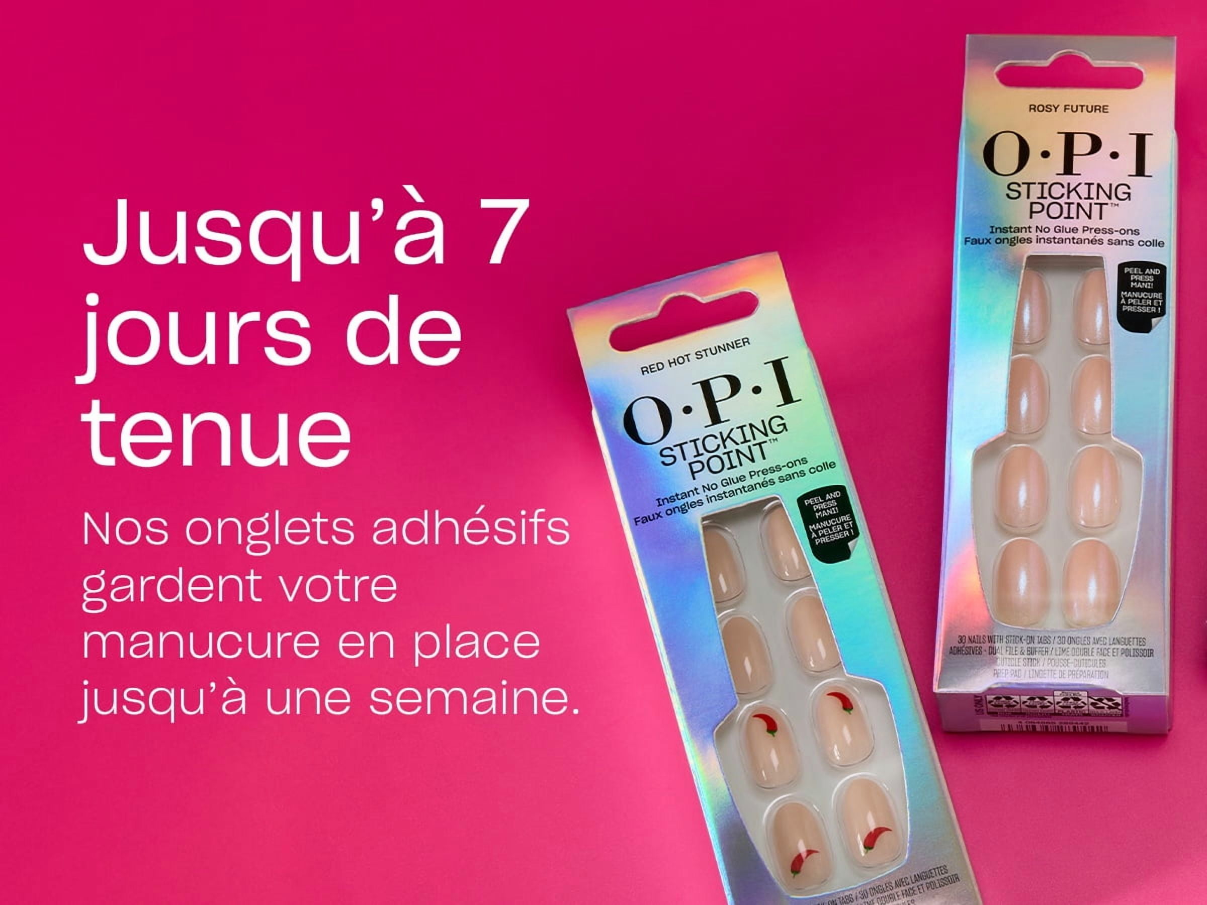 OPI Sticking Point Instant No Glue Press-On False Nails