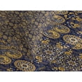 thumbnail image 4 of Ambesonne Mandala Quilted Bedspread Set 3 Pcs, Eastern Abstract Flora, Queen Size, Earth Yellow Indigo, 4 of 5