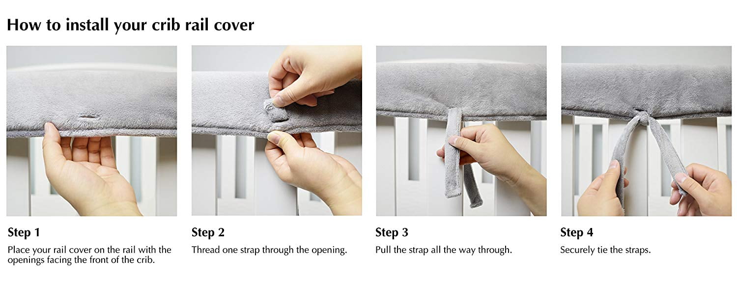 Gray White American Baby 2 Pack Heavenly Soft Chenille Reversible