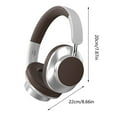 thumbnail image 3 of Kyusrd VJE902 Headphones Wireless Bluetooth 5.3 Metal Retractable Sports Earphones, 3 of 8