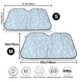 thumbnail image 3 of Balery Rabbit And Bird Print Car Windshield Sun Shade,Windshield Sunshade for Car Pickup Truck SUV Accessories-, 3 of 7