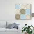 thumbnail image 3 of Trademark Fine Art 'Blue Squared II' Canvas Art by Alonzo Saunders, 3 of 4
