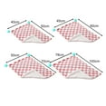 thumbnail image 6 of Tnobhg Pet Blanket Bright Color Plaid Pattern Pet Bed Mat Warm Soft Comfortable Cat Dog Plush Mat Pet Supplies, 6 of 8