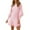 Pink, variant on Ketyyh-chn99 Knit Sweater Dress for Women Winter Long Sleeve Ribbed Casual V-Neck Sweater Midi Dress Pink,XL