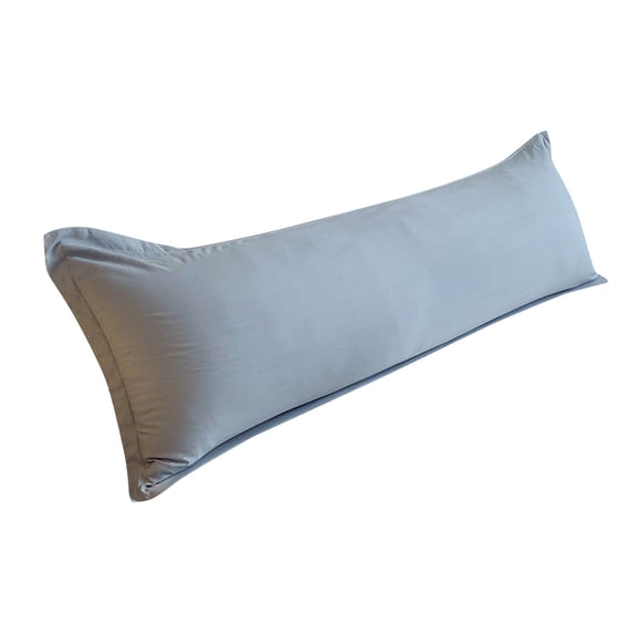 Veeogra Body Pillow Cover 20x47 Inch Brushed Microfiber for Adults,Soft Full Body Pillowcase with Envelope Closure,Breathable Wrinkle Free Bedroom Decor