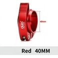 thumbnail image 2 of Bike Seat Post Clamp Fit for 40/41mm, Aluminium Alloy Bicycle Quick Release Seatpost Collar Seat Post Clamp for Folding Bike,MTB,Road Bike, 2 of 4