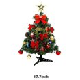 thumbnail image 2 of Hmgxay 17.7" Mini Christmas Tree, 45cm Tabletop Holiday Decoration, Compact Xmas Tree for Home Decor, Small Festive Tree for Gifts and Parties, 2 of 7