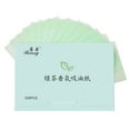 thumbnail image 1 of 100 Sheets Facial Absorbent Paper Oil Absorbing Sheets Oil Blotting Paper Green Tea Oil Control Tissues Paper, 1 of 8