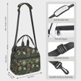 thumbnail image 2 of Uemuo Red Leaves Printed Lunch Bag Lunch Box Reusable Insulated Lunch Tote Bag, Leakproof Thermal Cooler Sack Food Handbags Case High Capacity, 2 of 5