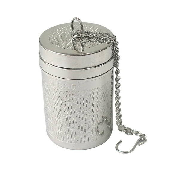 Vikakiooze Large Tea Infuser For Loose Tea And Spice Infusers, Large Fine Mesh Strainer For Loose Tea, 304 Stainless Steel Loose Tea For Black Tea