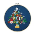 thumbnail image 4 of Elodie Christmas Embroidery Kit for Adults Artwork Portable DIY Hand Embroidery Set Christmas Tree, 4 of 8