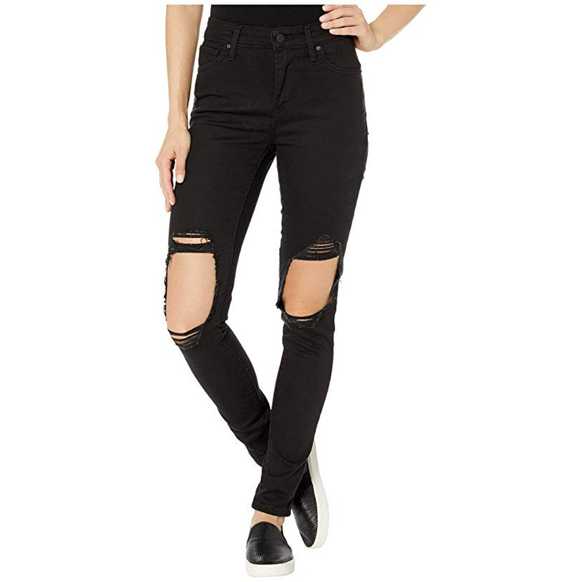 Women's Levi's 721 Modern Fit High Rise Skinny Jeans, Size: 25(US 0)Medium,  Blac | Walmart Canada