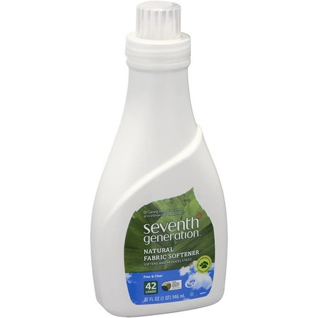 

Seventh Generation Natural Liquid Fabric Softener - Free and Clear - Case of 6 - 32 Fl oz.