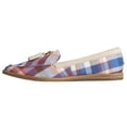 thumbnail image 3 of Sperry Womens Saybrook Plaid Loafers Flats Casual Shoes, 3 of 5