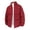 Wine, variant on yuCgh Men's Stand Collar Puffer Jacket, Long Sleeve Zip Up Cotton Coat, Thickened Warm Loose Fit for Winter Casual & Outdoor Protection,Black,L