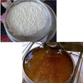 thumbnail image 5 of Colador de miel de acero inoxidable, filtro de malla de doble tamiz, herramientas de equipo de apicultura, colador de residuos de miel con tamiz de abeja doble, 5 of 5