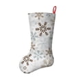 thumbnail image 2 of Christmas Stockings,Light Christmas Snowflake Pattern Stockings Christmas,14.8'' Xmas Stockings,Christmas Party Favors,Christmas Party Decorations,Christmas Stockings Personalized, 2 of 5