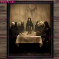 thumbnail image 1 of Póster Artístico de fotografía gótica Vintage de brujería ritualística, póster impreso de conejo y monstruo, decoración de arte de pared de culto al bosque, 1 of 4