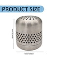 thumbnail image 3 of Refrigerator Odor Eliminator More Effective Than Baking Soda Food-Grade Stainless Steel Deodorizer Battery-Free Refrigerator Purifier Compact Fridge Odor Neutralizer Catalytic Filter Odor Eliminator, 3 of 9