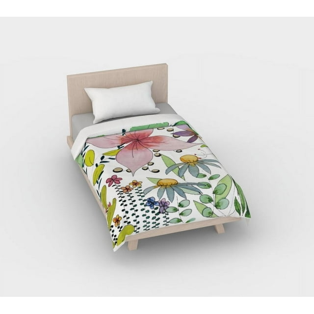 Funda nórdica Coloring Garden