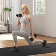 thumbnail image 2 of Soozier Weights Dumbbells Set with Non-Slip Grip for Home Gym, 2 x 20lbs, 2 of 10