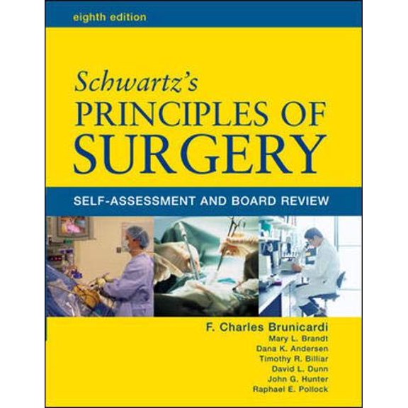 Pre-Owned Schwartz' Principles of Surgery: Self-Assessment and Board Review, Eighth Edition (Paperback) 0071446877 9780071446877
