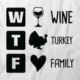 thumbnail image 2 of Wine Turkey Family T-Shirt | Family Quote White Tee Gift, 2 of 5