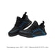 thumbnail image 4 of Zapatos de seguridad de trabajo ligeros, cómodos, con punta de acero para mujeres y hombres (44 azul) DQrwqpou Tenis De Mujer Tenis De Hombre, 4 of 7