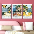 thumbnail image 4 of 2D Flat, [JIT]3pcs, decorative painting--frameless, La Dolce Vita: Italian Coastal Dream Wall Art Print, Holiday gifts, birthday gifts, Mothers Day, Fathers Day, home decor, 2D/Flat, Posters and pri, 4 of 4