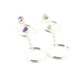 thumbnail image 2 of Claire's Green and Purple Crystal Dreamcatcher Best Friends Keychains, 2-Pack, 2 of 5