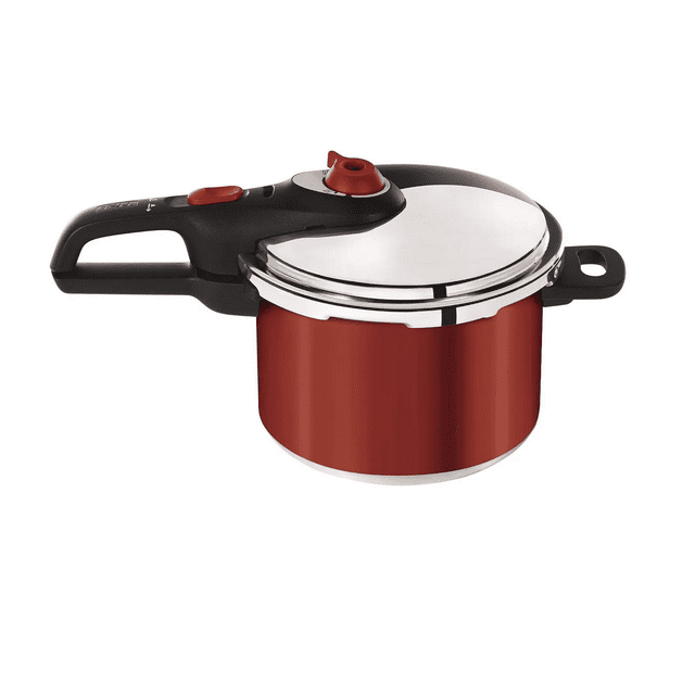 Olla Presión 6 Lts T-fal Secure P2624632 Rojo