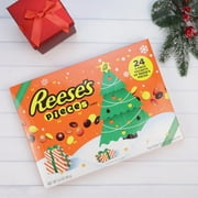 2025 Countdown to Christmas Reese's Pieces, Jolly Rancher, and Kisses Candy Advent Calendars, Pack of 3