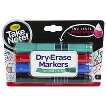 Crayola Take Note Dry Erase Markers with Chisel Tip (Pack of 2)