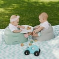 thumbnail image 4 of Bumbo Baby Floor Seat, Portable Infant Sit Up Chair w/ Tray, Hemlock, 4 of 8