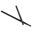 thumbnail image 2 of Bâton de Tambour en Nylon avec Forte Élasticité Compatible Poignées d'Instruments de Musique Incassables en Forme de Goutte pour Enfants Adultes Noir, 2 of 9