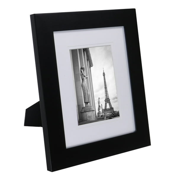 Hometrends Museum 6x8in Photo Frame,Black Finish, Decorative