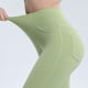 thumbnail image 3 of Gibobby Pantalones dama Pantalones deportivos para mujer con bolsillos dobles Levantamiento de cadera Pantalones de yoga de secado rápido Mallas deportivas elásticas para corr(Verde, S), 3 of 3