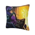 thumbnail image 3 of Valoranta Omen Square Pillow Case Pillow Holder Soft Decorative Pillow Sham Cushion Cases Pillowcase 26"X26", 3 of 7