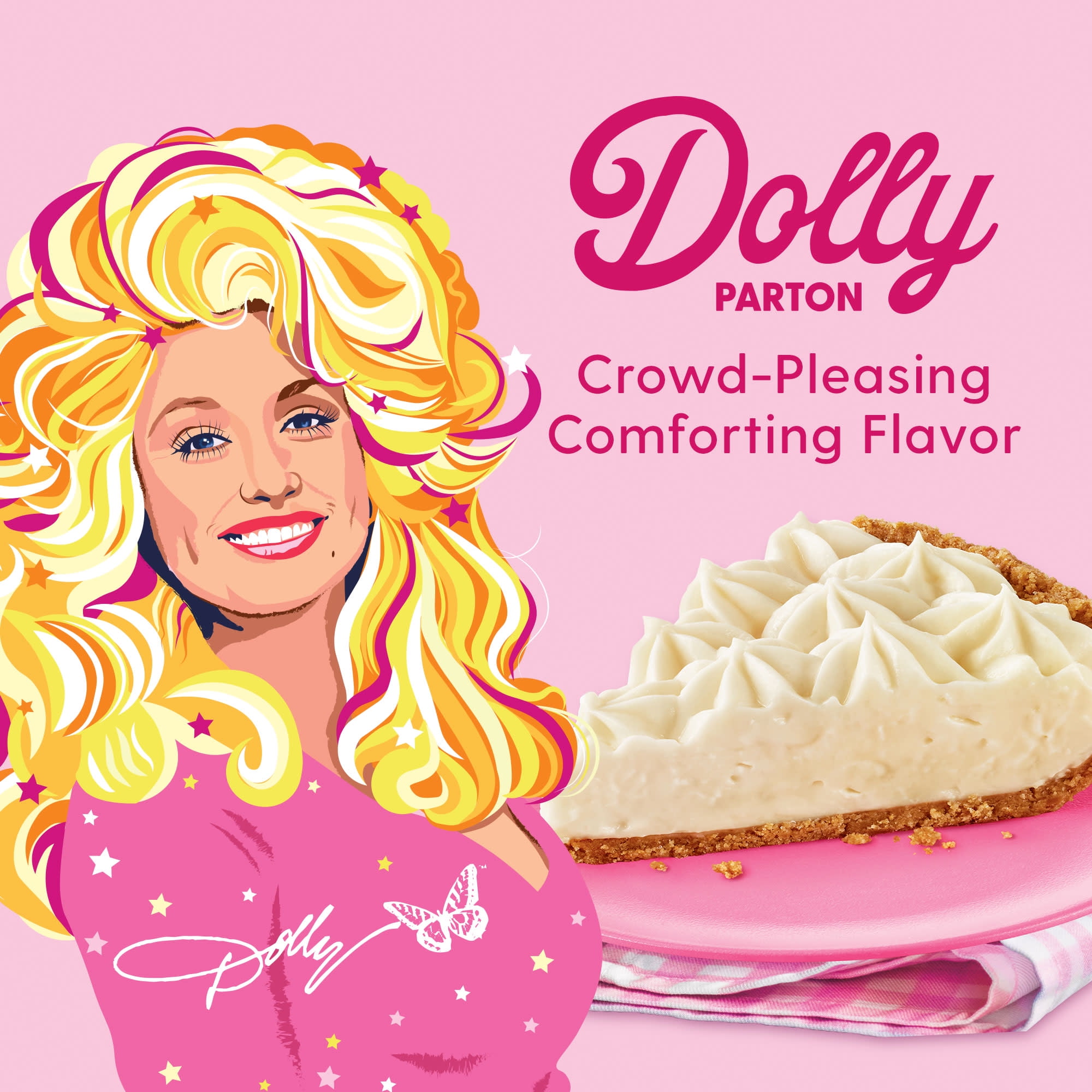 Dolly Parton's Original Whipped Cheesecake, Thaw-and-Serve (Frozen) 24 oz.