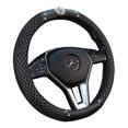 thumbnail image 1 of Leather Cover for Car Steering Wheel Non Slip Breathable, 1 of 1
