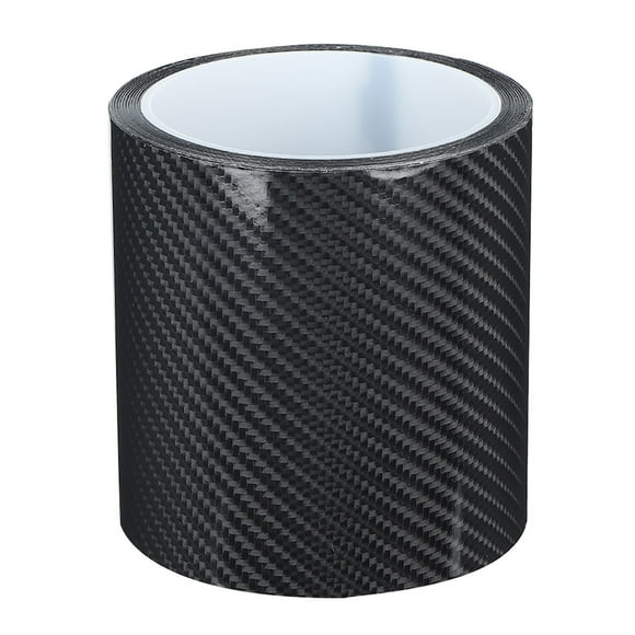 Carbon Fiber Sticker,Black Carbon Fiber Protective Carbon Fiber Guard Carbon Fiber Film Streamlined Design