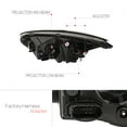 thumbnail image 6 of DNA Motoring For 15-18 Ford Focus LED DRL Smoked Clear Signal Projector Headlight Lamps Pair, 6 of 6