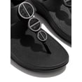 thumbnail image 5 of Fitflop Women's Halo Metallic-Trim Toe-Post Sandals, 5 of 6