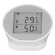 thumbnail image 5 of Temperatura interior gagude de humedad, modos de temperatura Ajustable Informe Cronometrado que envía Alarma de Bajo Voltaje Sensor de Humedad de Temperatura Inteligente para, 5 of 7