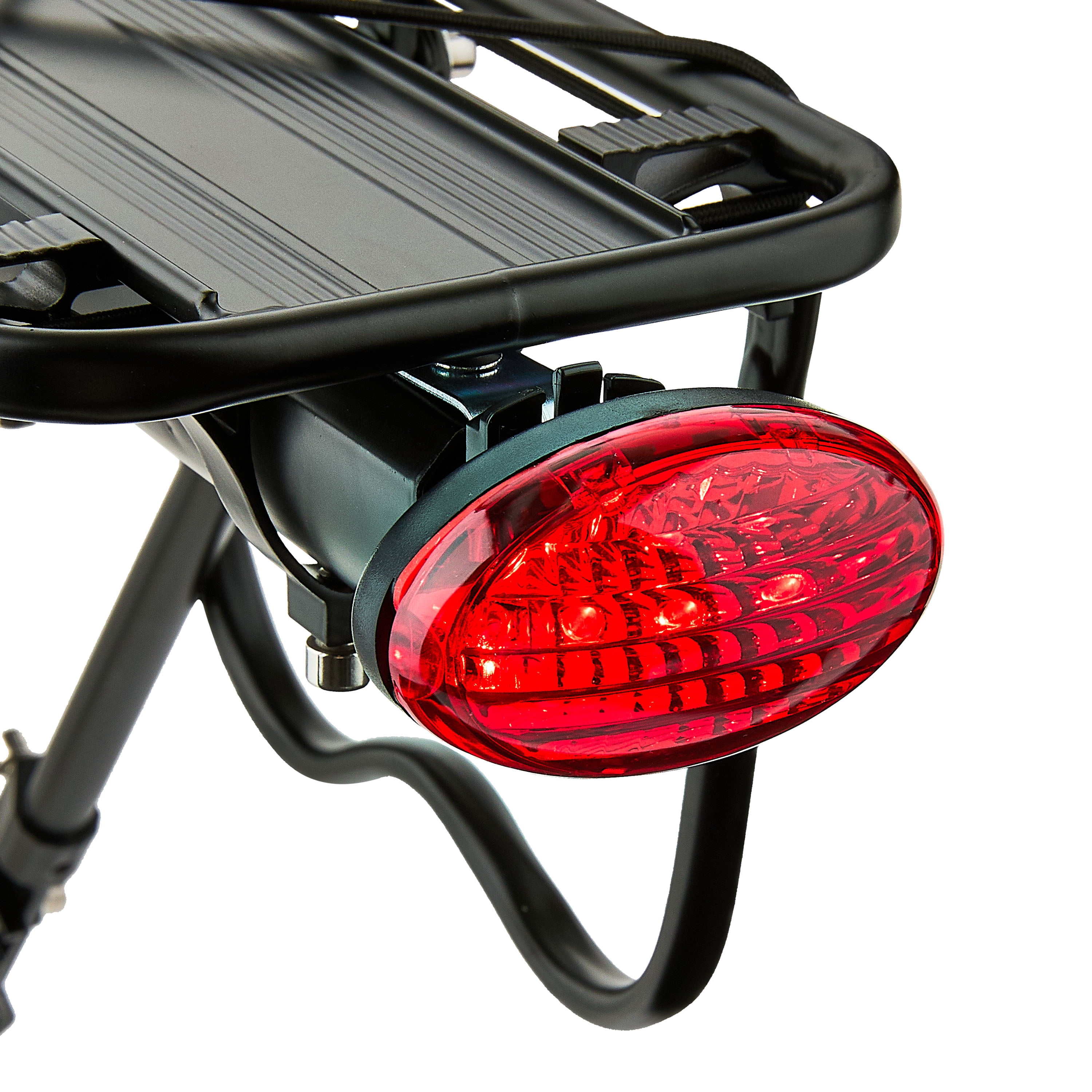 Ozark Trail Aluminum Adjustable Rear Bike Rack with Tailight