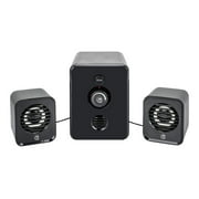 Manhattan Bluetooth RGB LED 2.1 - Speaker system - for PC - 2.1-channel - Bluetooth - 11 Watt (total) - black