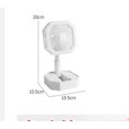 thumbnail image 3 of Up to 65% off Retractable And Foldable Silent Small Fan USB Charging Desktop Night Light Mini Student Dormitory Portable, 3 of 5